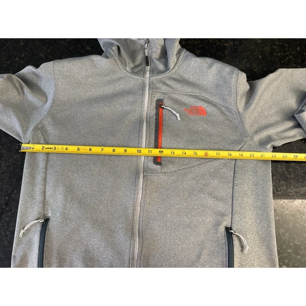 The North Face Canyon Land Club Fleece Heathered Hooded Jacket Men's‎ Large